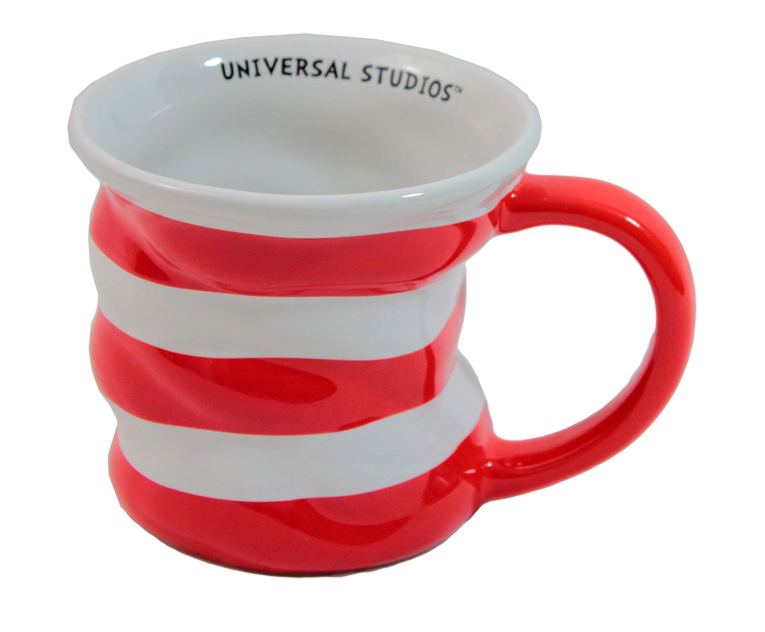 Universal Studios Cat In the Hat Striped Coffee Mug : Amazon.ca: Home
